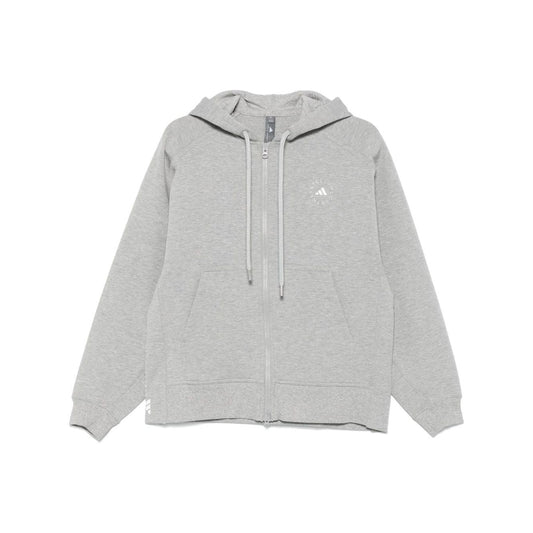 Adidas By Stella McCartney organic cotton hoodie Topwear Adidas By Stella McCartney Gray
