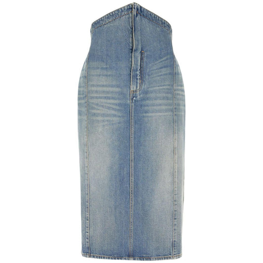 Alexander McQueen Skirts Clear Blue