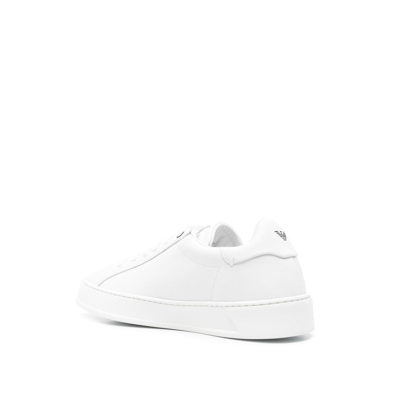 EMPORIO ARMANI EXCLUSIVE Emporio Armani Leather sneakers with logo X3X241XR37500001-P25