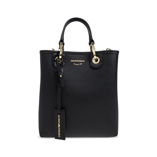 Emporio Armani Deer-print MyEA vertical shopper bag EW000362AF12103MC032-P25