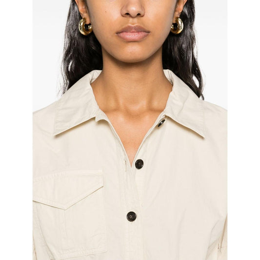 Woolrich belted shirt dress Dresses Woolrich Antique White