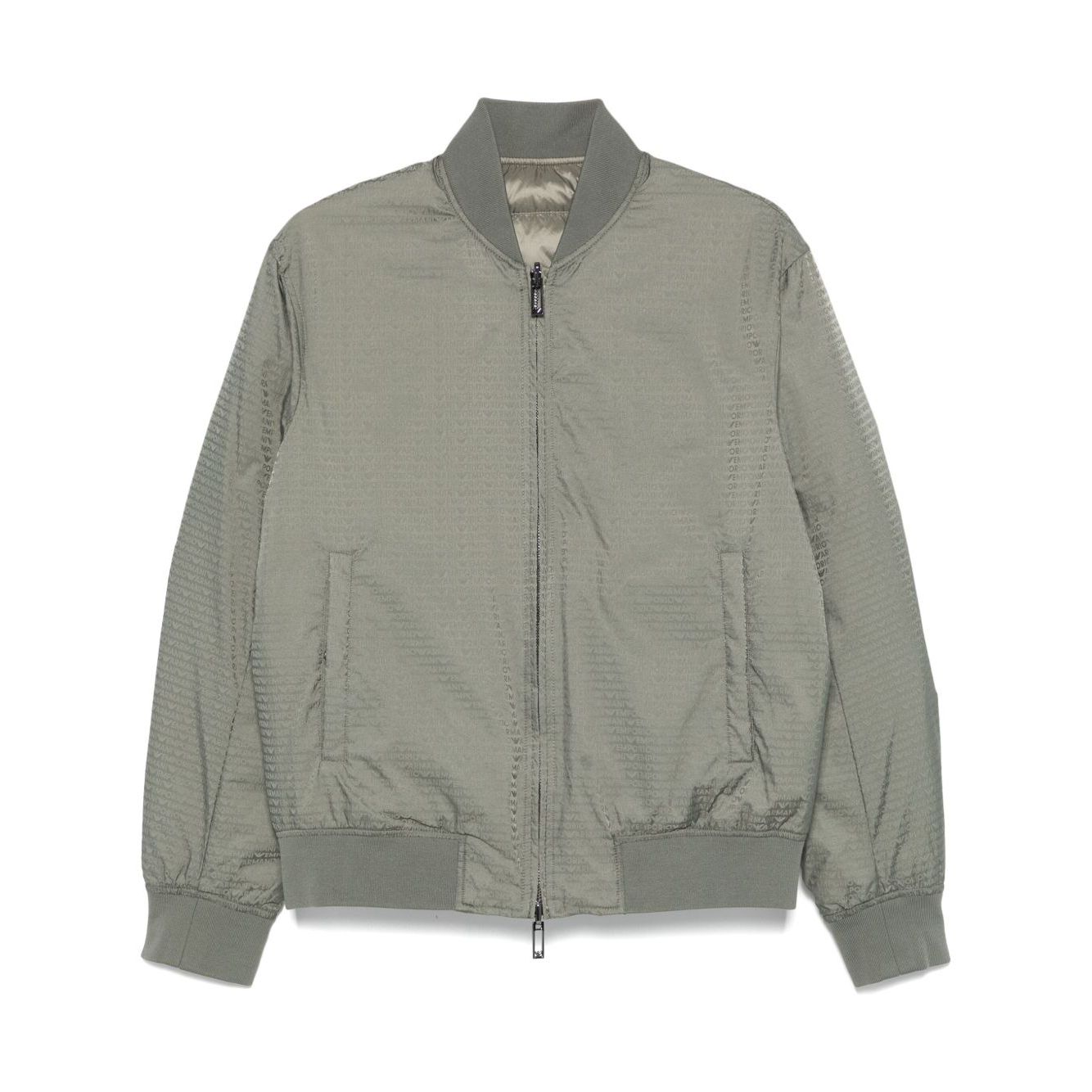 Emporio Armani bomber jacket with logo Jackets