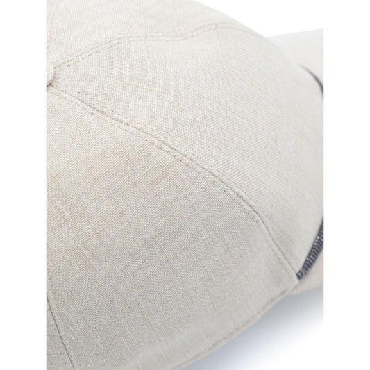 Brunello Cucinelli Hats Beige Scarves Hats & Gloves Brunello Cucinelli Light Gray