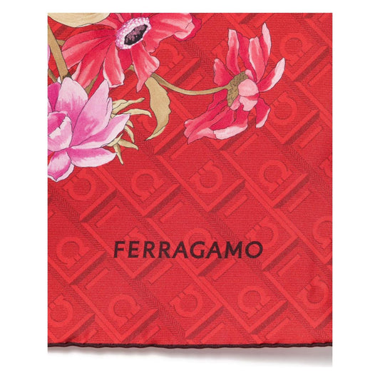 Ferragamo Scarfs Red Scarves Hats & Gloves Ferragamo Maroon