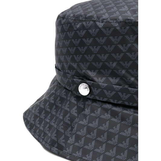 Emporio Armani Hats Black Scarves Hats & Gloves Emporio Armani Dark Slate Gray