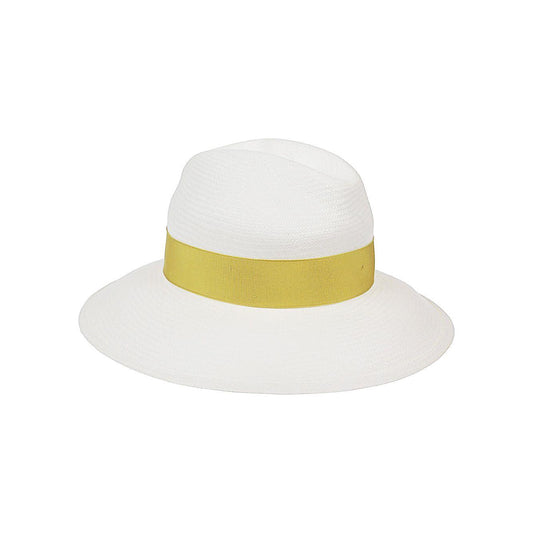 Borsalino Hats Yellow Scarves Hats & Gloves Borsalino Beige