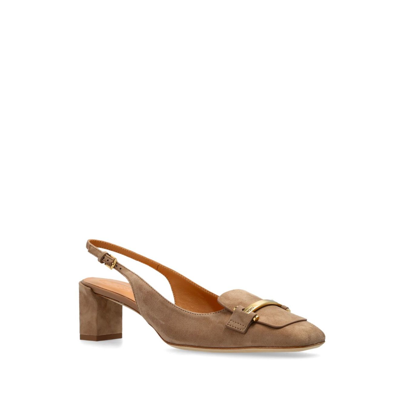 Tod's Suede Slingback Pumps