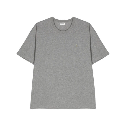 Saint Laurent  T-shirts and Polos Grey