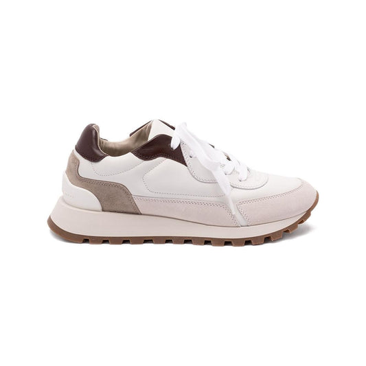 Brunello Cucinelli Calfskin and suede runners