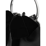 Jimmy Choo Bon Bon bow-detail Bucket Bag BONBONCHQBLACK-AI25