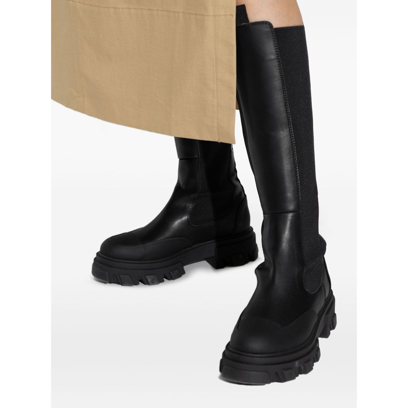 GANNI Boots Black