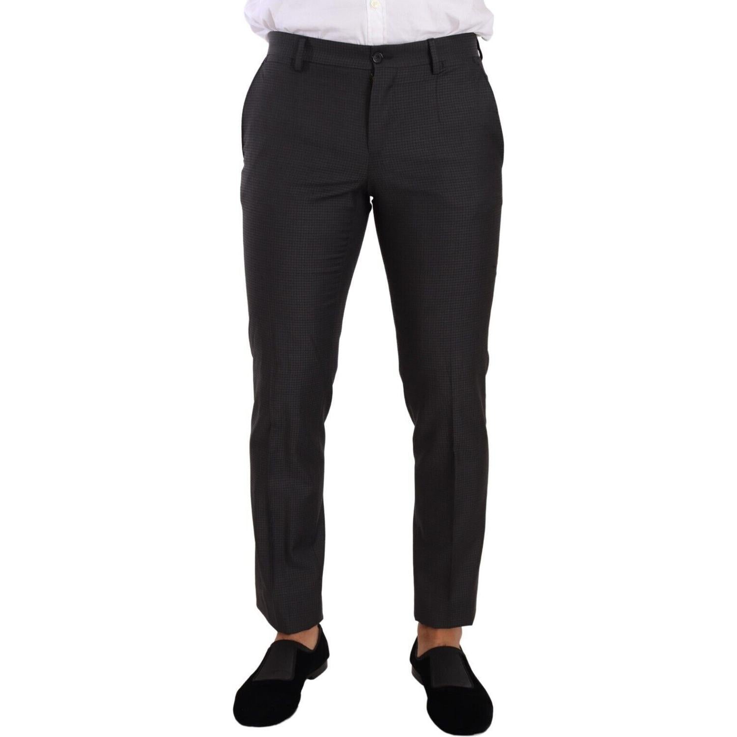 بدلة مارتيني صوفية سوداء أنيقة من دولتشي آند غابانا