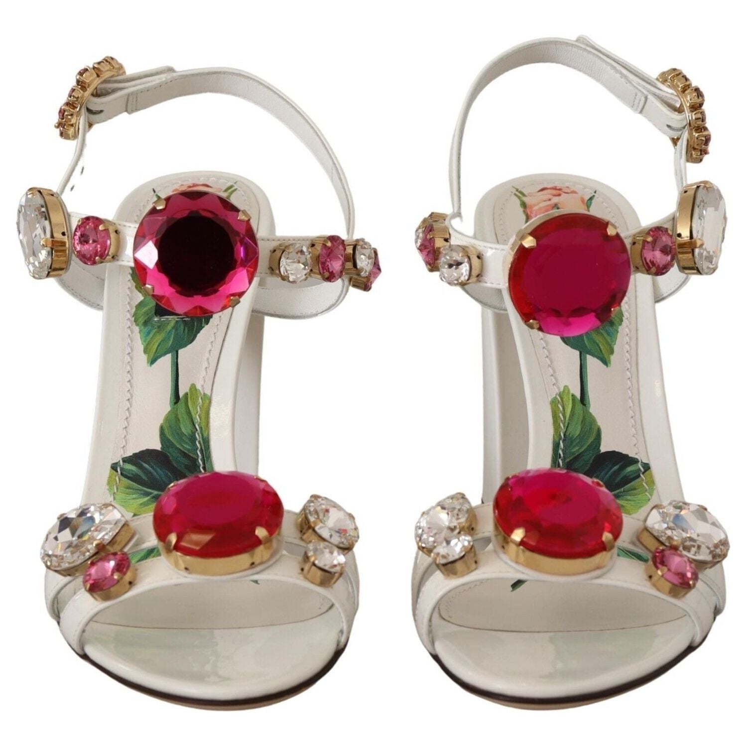 حذاء Dolce &amp; Gabbana Keira ذو الكعب العالي المزين بالكريستال