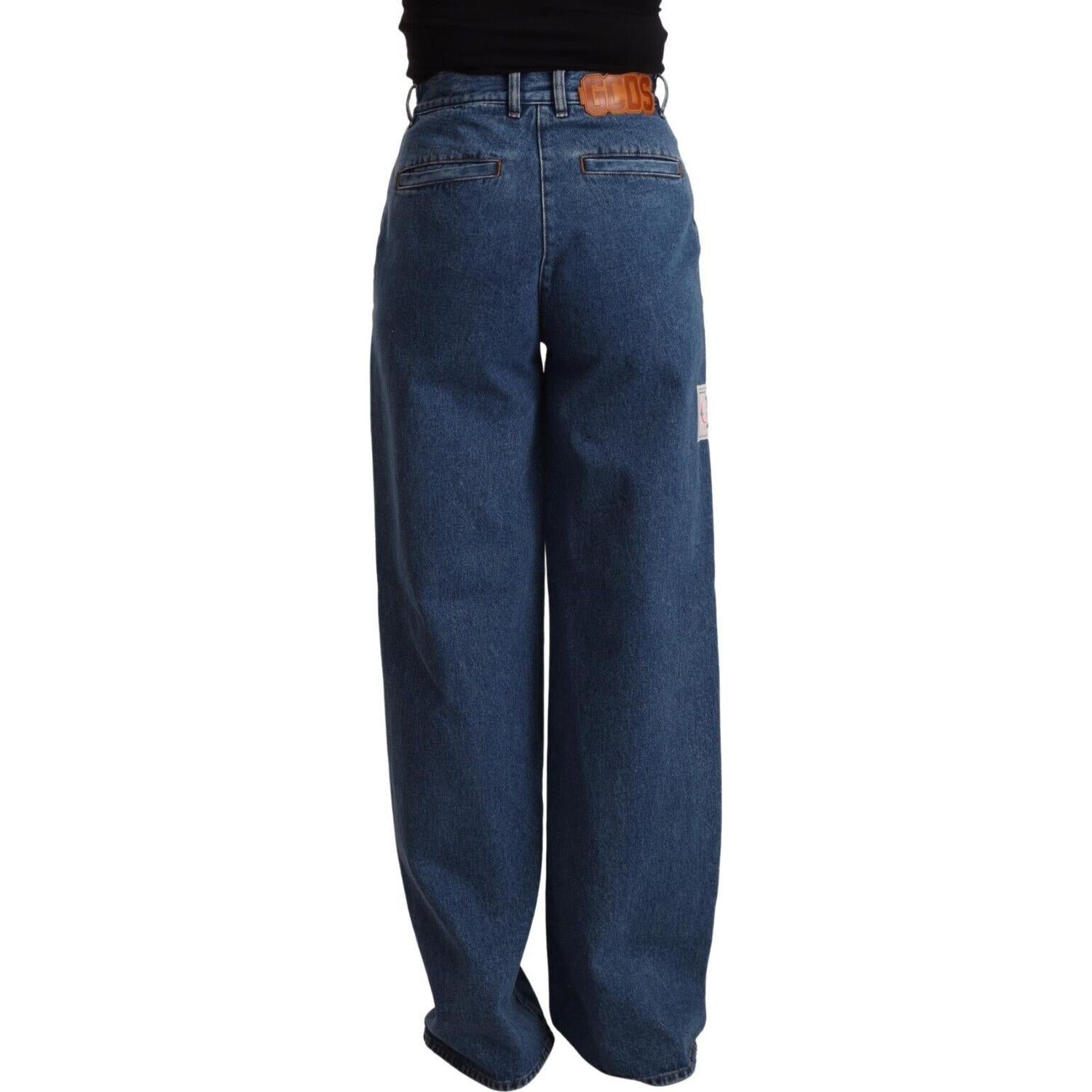 时尚高腰喇叭裤