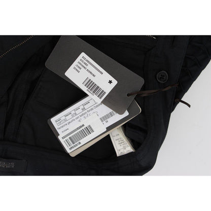 Ermanno Scervino Blue Cotton 3/4 Length Pants Jeans & Pants