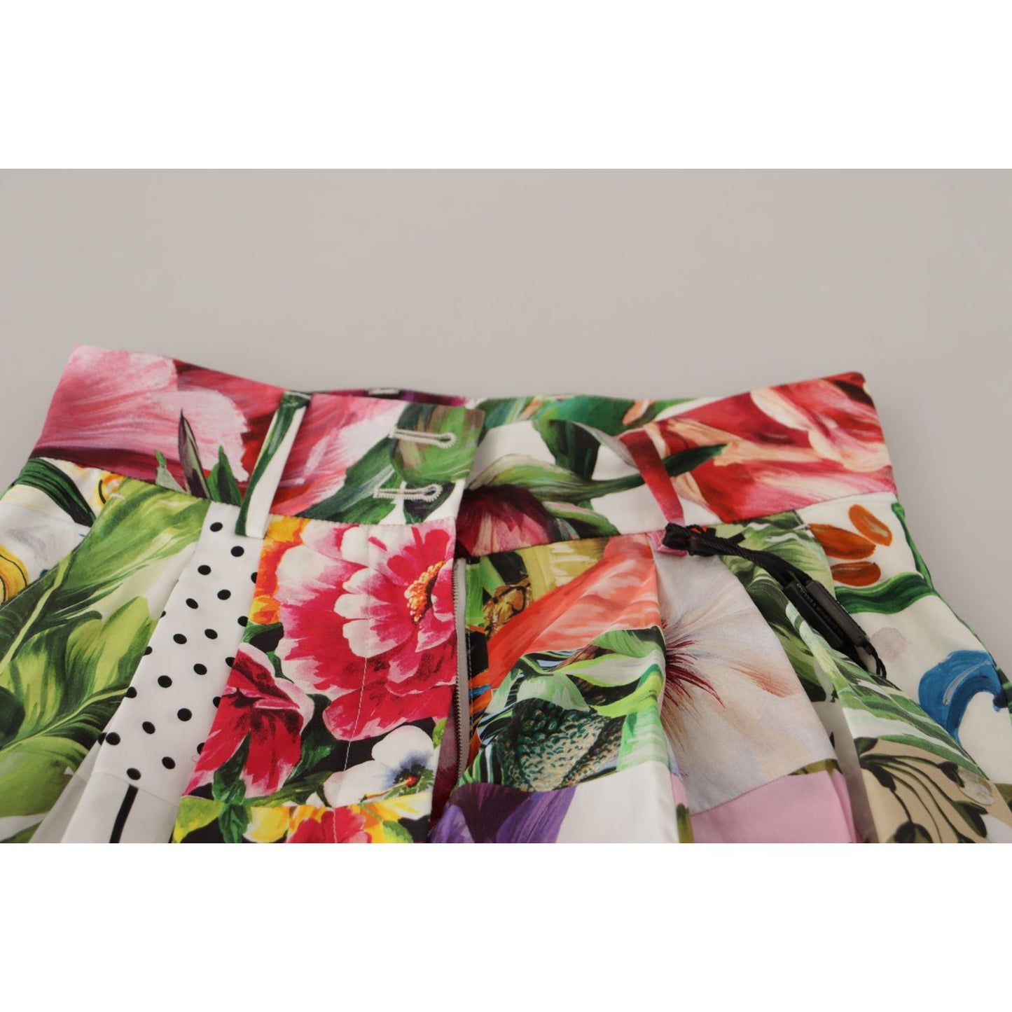Dolce & Gabbana Multicolor High Waist Hot Pants Shorts