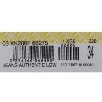 Acht Beige Cotton Patchwork Jeans Jeans & Pants