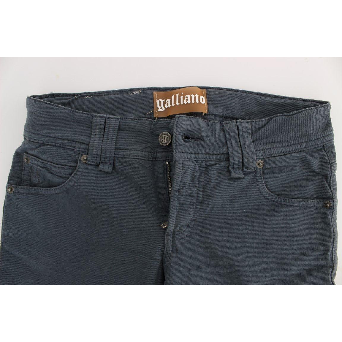 بنطلون جينز أنيق بقصّة Slim Fit من John Galliano