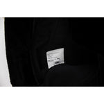 Ermanno Scervino Black Velvet Cotton Straight Legs Pants Jeans & Pants