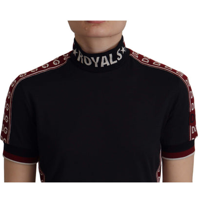 Dolce & Gabbana Black #DGMillennials 100% Cotton T-shirt