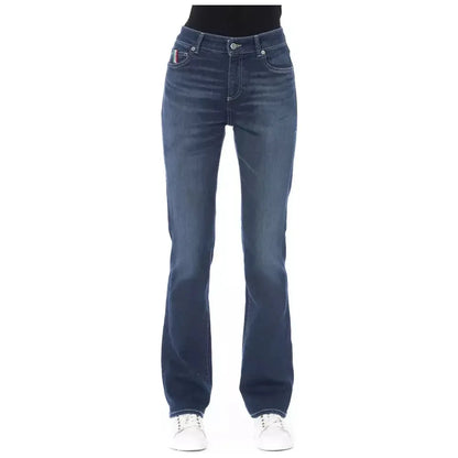 Baldinini Trend Blue Cotton Women's Jeans