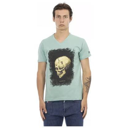 Trussardi Action Green Cotton Men's T-Shirt