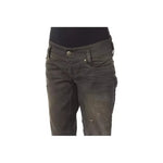 BYBLOS Black Cotton Women's Regular Jeans