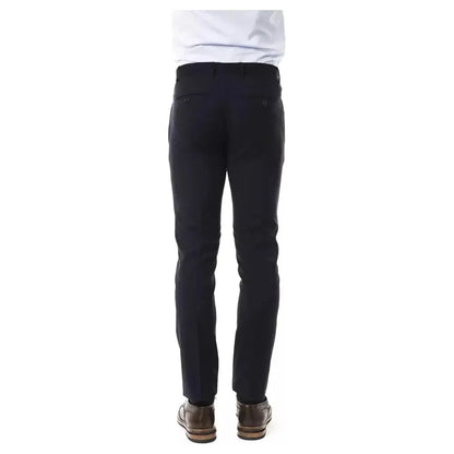 Uominitaliani Gray Wool Men Pant