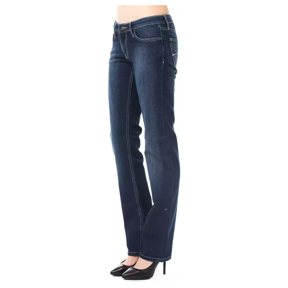 Ungaro Fever Blue Cotton Women Jeans