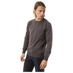 Uominitaliani Gray Merino Wool Men Sweater UO-7818-L