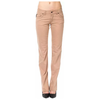 Ungaro Fever Beige Cotton Women Pant
