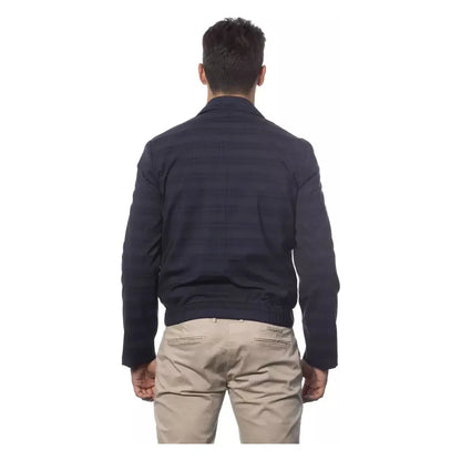 Verri Blue Wool Light Jacket