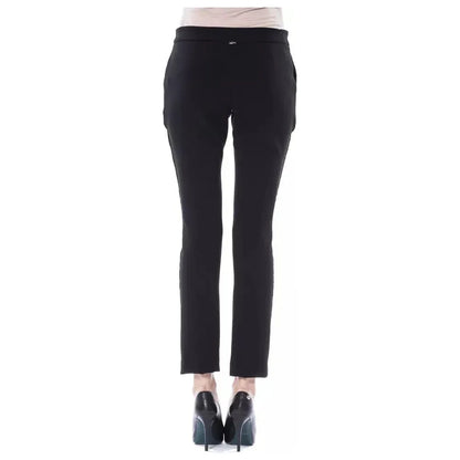 BYBLOS Black Marabou Women's Pants