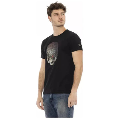 Trussardi Action Black Cotton Men's T-Shirt