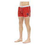 Bikkembergs Red Polyester Men Swim Short