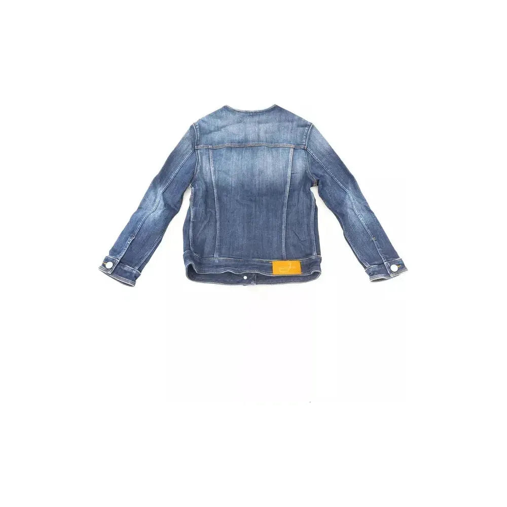 جاكيت نسائي من القطن باللون الأزرق من Jacob Cohen