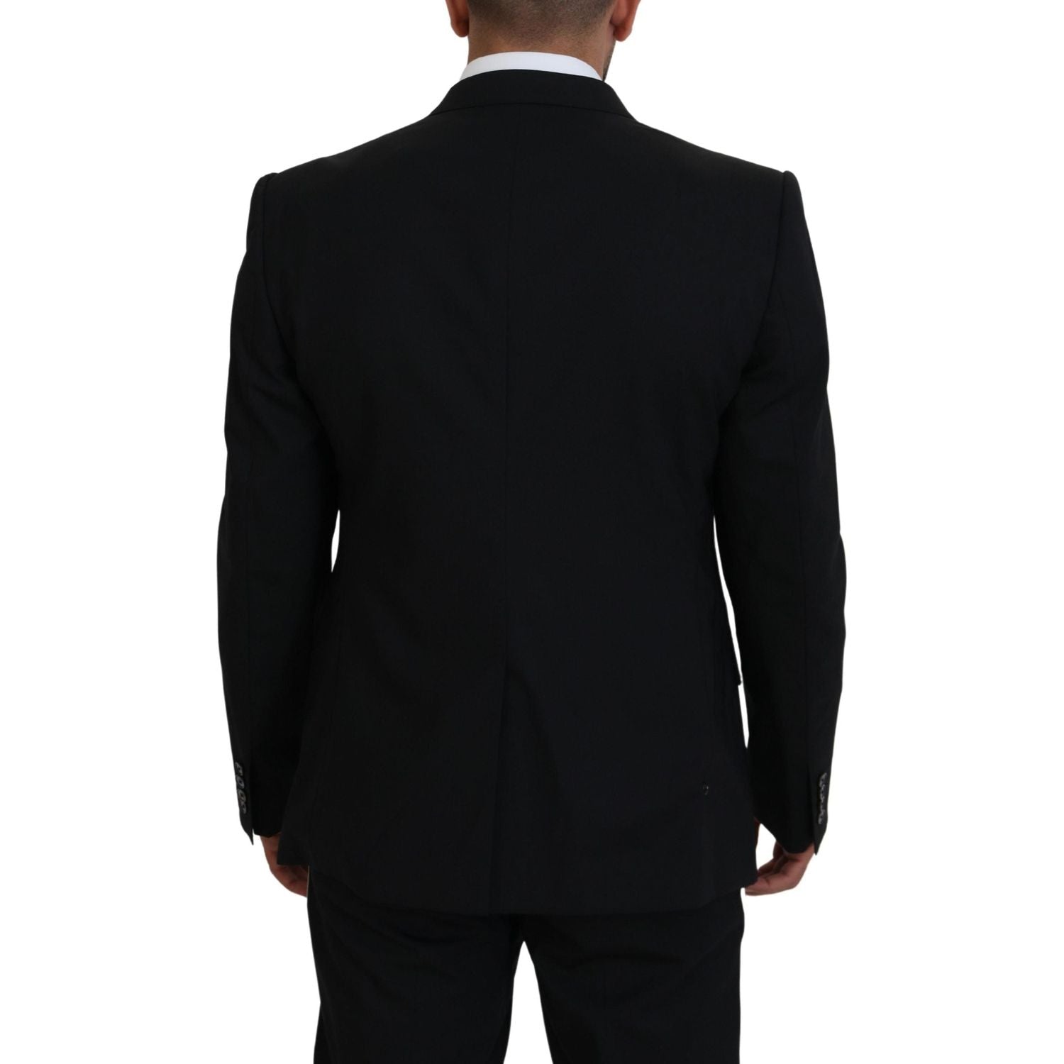 سترة سوداء ذات صف واحد من الأزرار على طراز صقلية من دولتشي آند غابانا