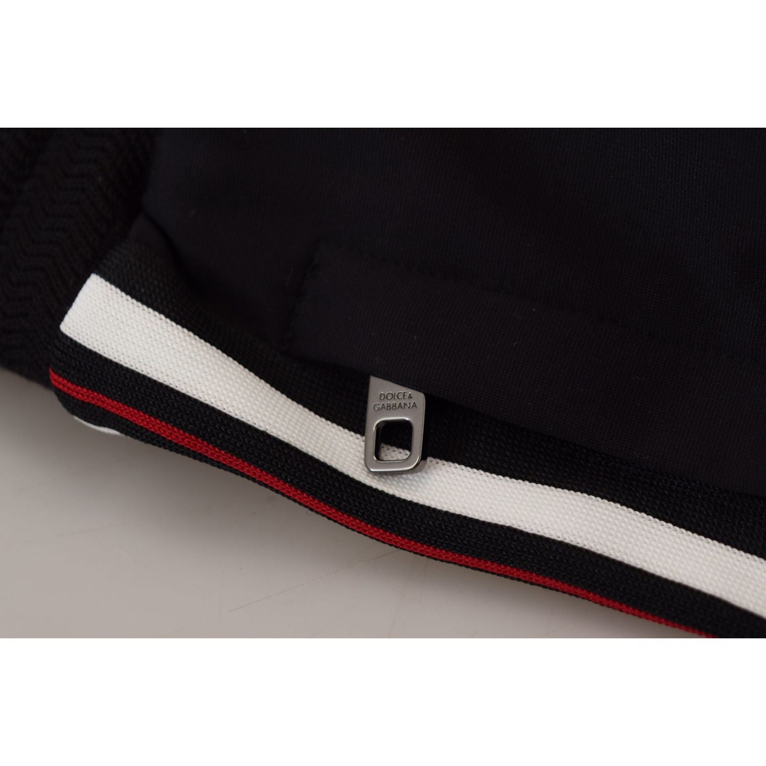 بنطلون دولتشي آند غابانا الأنيق المصنوع من القطن باللون الأسود