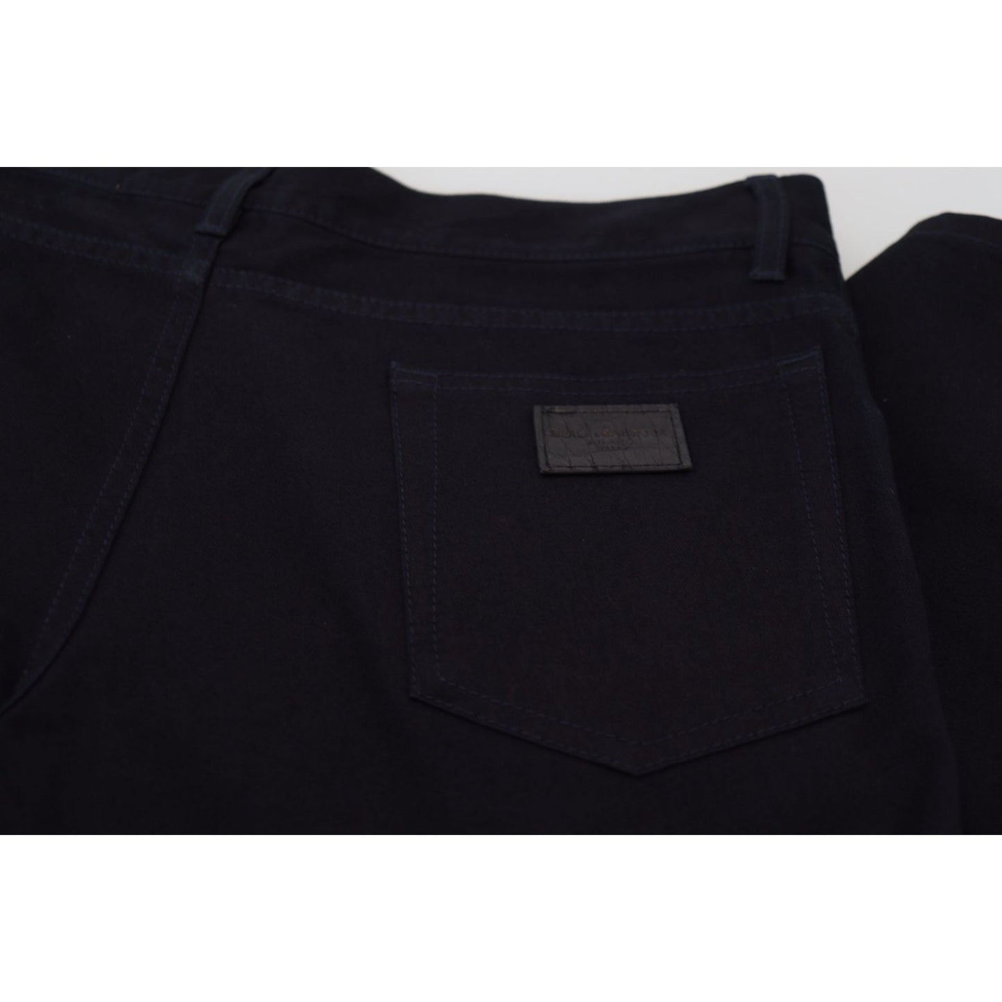 Dolce & Gabbana Black Cotton Skinny Casual Denim Jeans