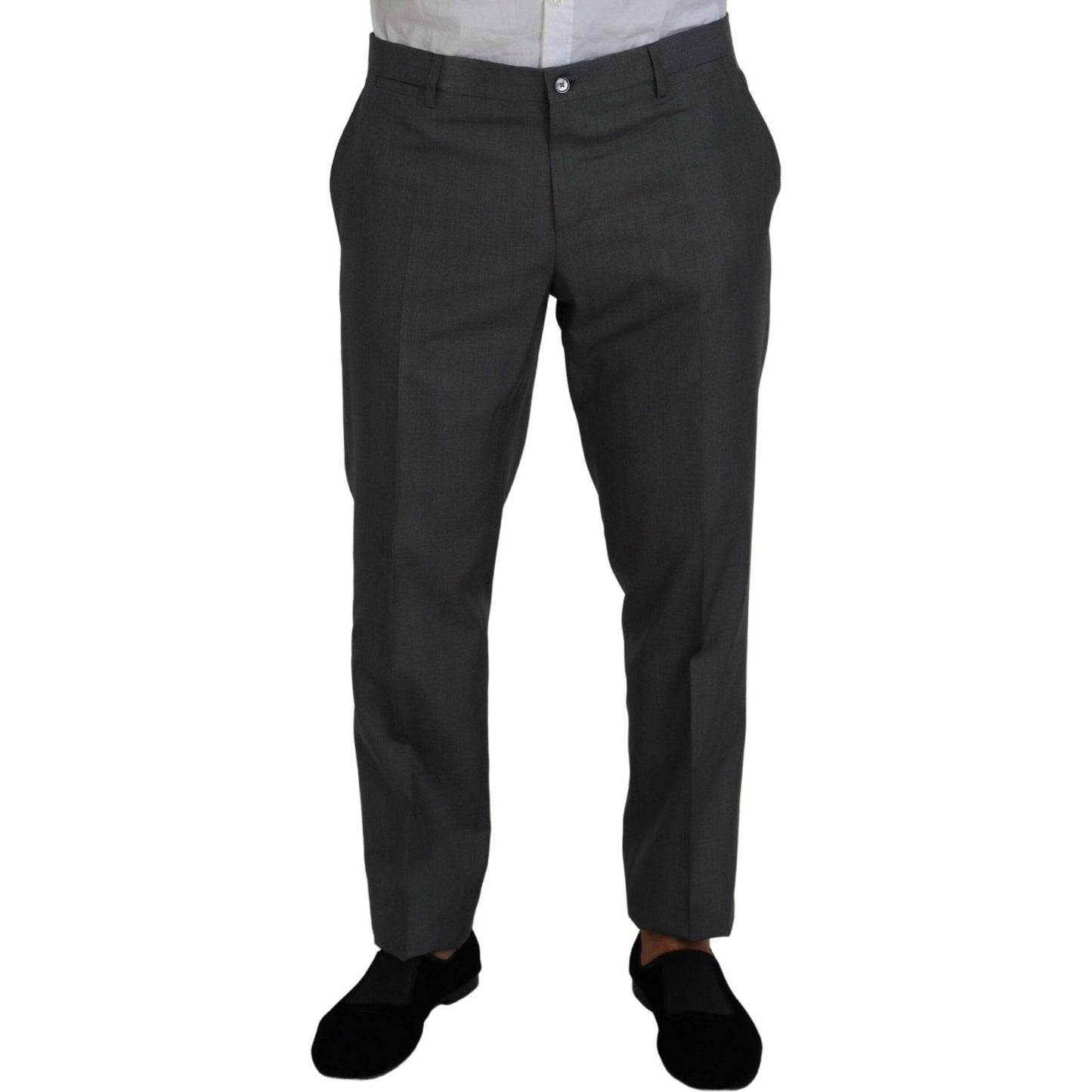 Dolce & Gabbana Gray MARTINI 3 Piece Slim Fit Suit