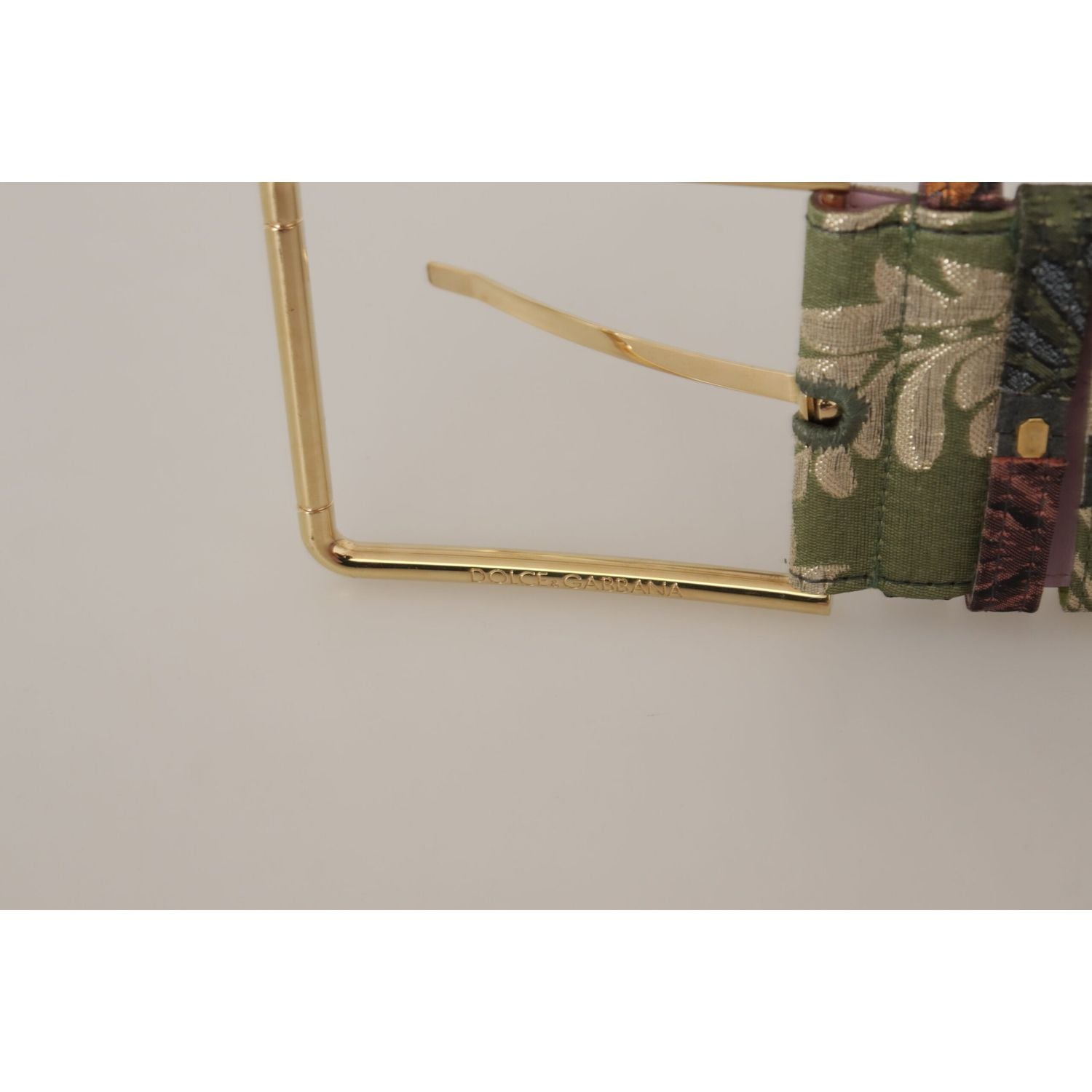 优雅多色帆布皮带