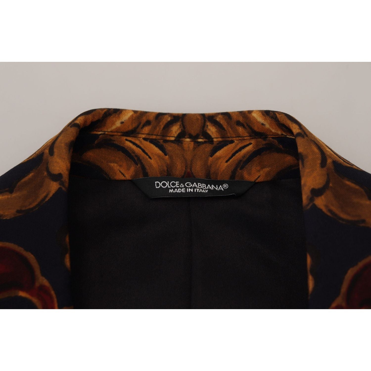 سترة أنيقة من مزيج الصوف متعدد الألوان من دولتشي آند غابانا