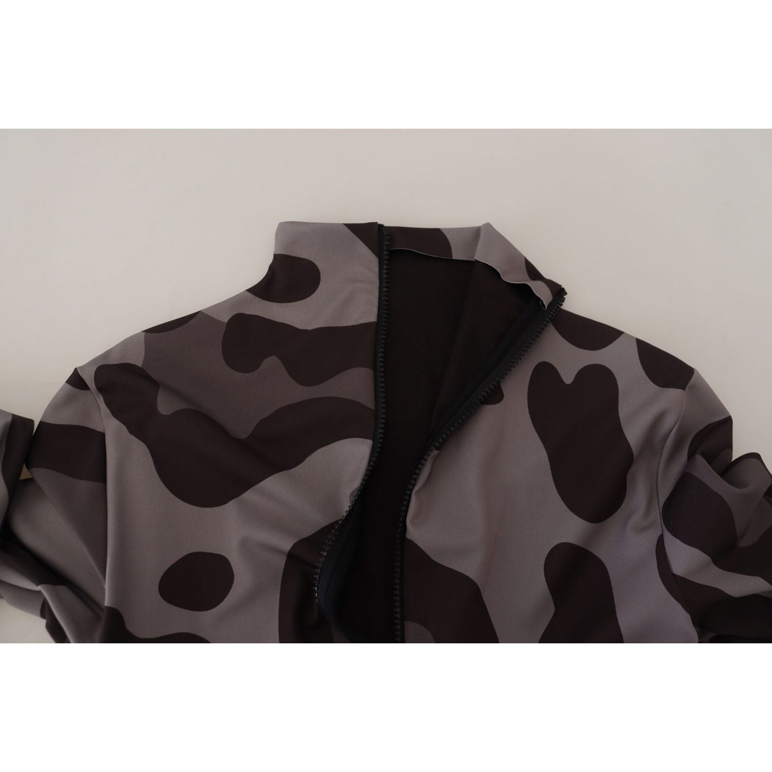 بدلة سباحة رجالية من Dolce &amp; Gabbana Elite Grey Patterned