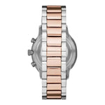 Emporio Armani Elegant Two-Tone Timepiece for Men Emporio Armani Light Gray
