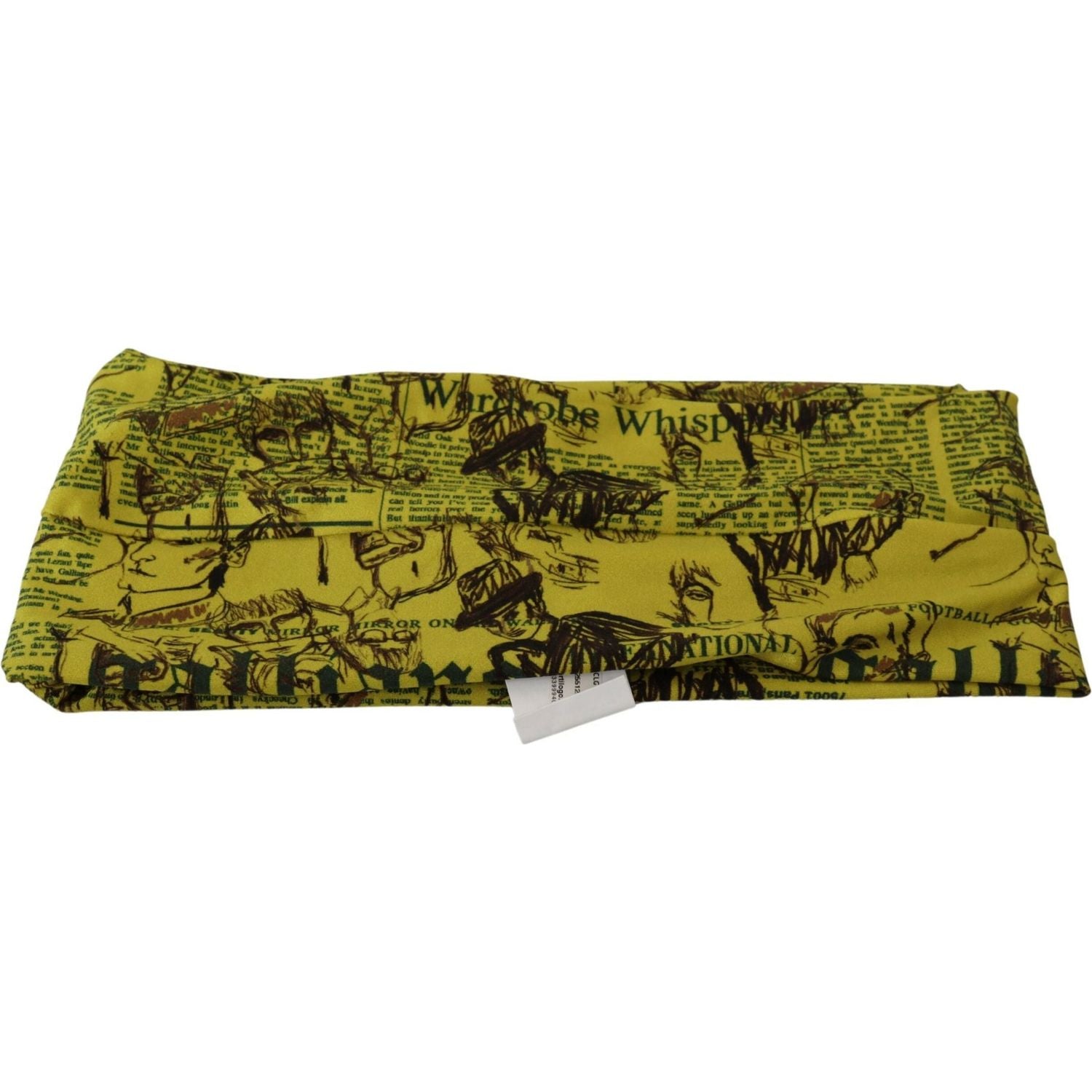 حمالة صدر من John Galliano أنيقة ومقطوعة من الأعلى ومطرزة بألوان متعددة