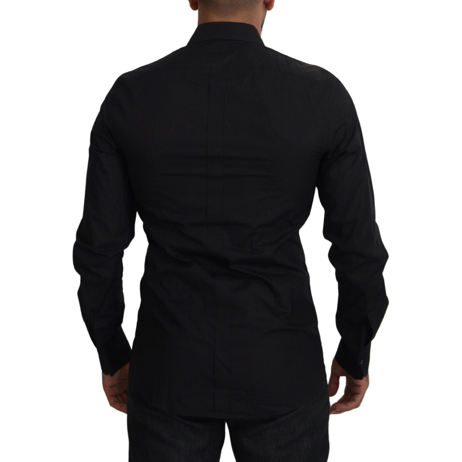 قميص قطني أنيق مطرز بالزهور من دولتشي آند غابانا