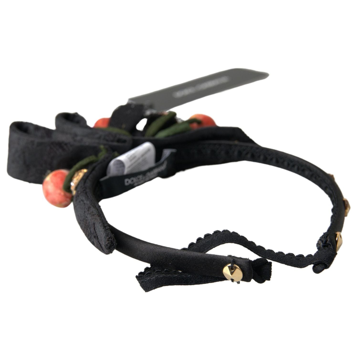 عصابة رأس من الكريستال متعدد الألوان من دولتشي آند غابانا