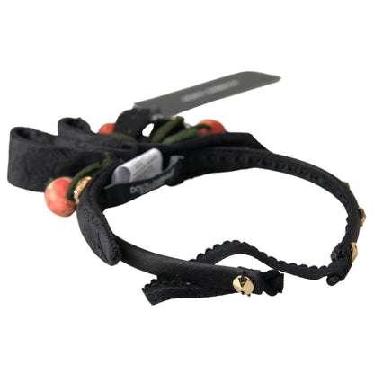 عصابة رأس من الكريستال متعدد الألوان من دولتشي آند غابانا