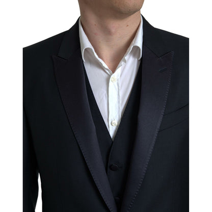 Dolce & Gabbana Blue 2 Piece Single Breasted MARTINI Suit