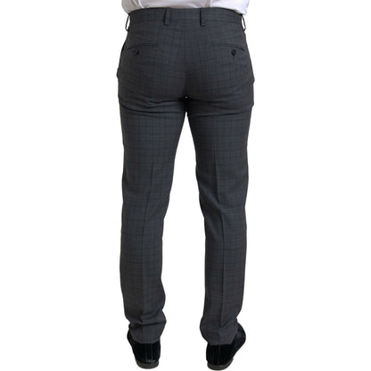 Dolce & Gabbana Gray 2 Piece Single Breasted MARTINI Suit